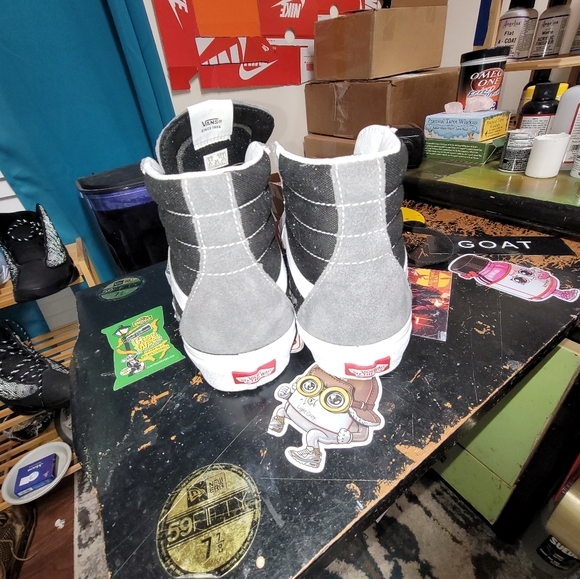 Vans old school Sk8 high mens size 9 - Picture 3 of 9